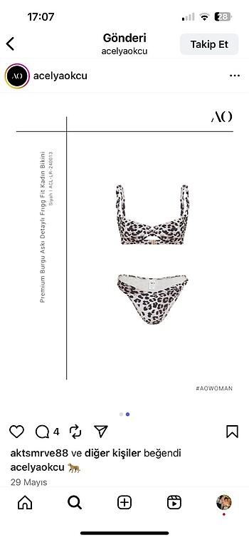 Network Bikini üstü