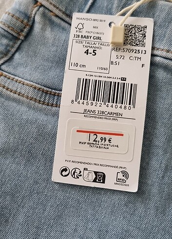 5 Yaş Beden Cocuk pantolon