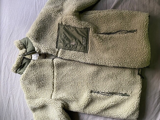 Pull and Bear peluş ceket