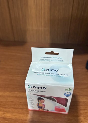 Kırmızı Kinesiyoloji Bandı 5cm x 5m - Görsel 3