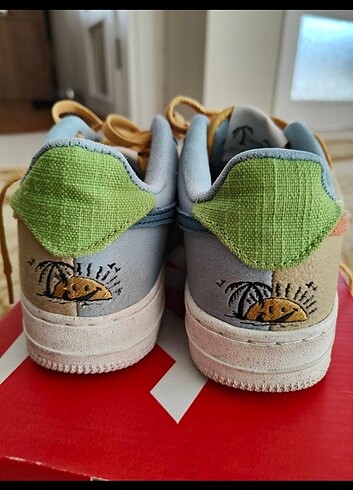 36,5 Beden pembe Renk Nike Air Force 1 Low '07 LV8 Next Nature Sun Club