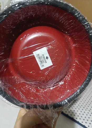 Desenli Metal Kedi Mama Kabı Kaymaz Tabanlı - Görsel 4