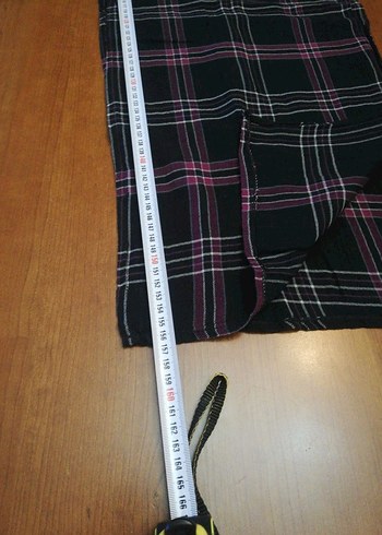 Kadın Siyah Pilili Gotik Atkı - Görsel 5