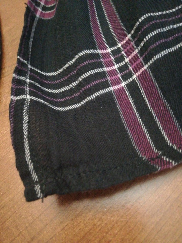 Kadın Siyah Pilili Gotik Atkı - Görsel 2