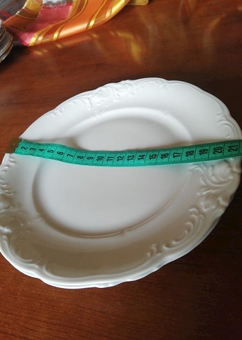 Beyaz Dekoratif tatlı Tabağı Seti - Görsel 5