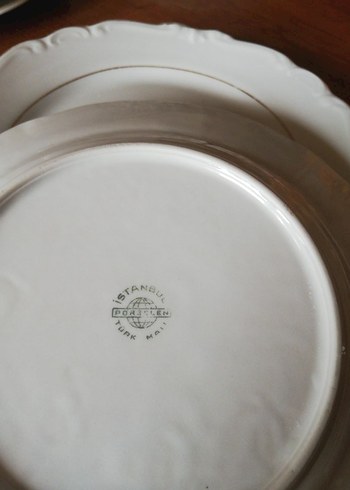 Beyaz Dekoratif tatlı Tabağı Seti - Görsel 10