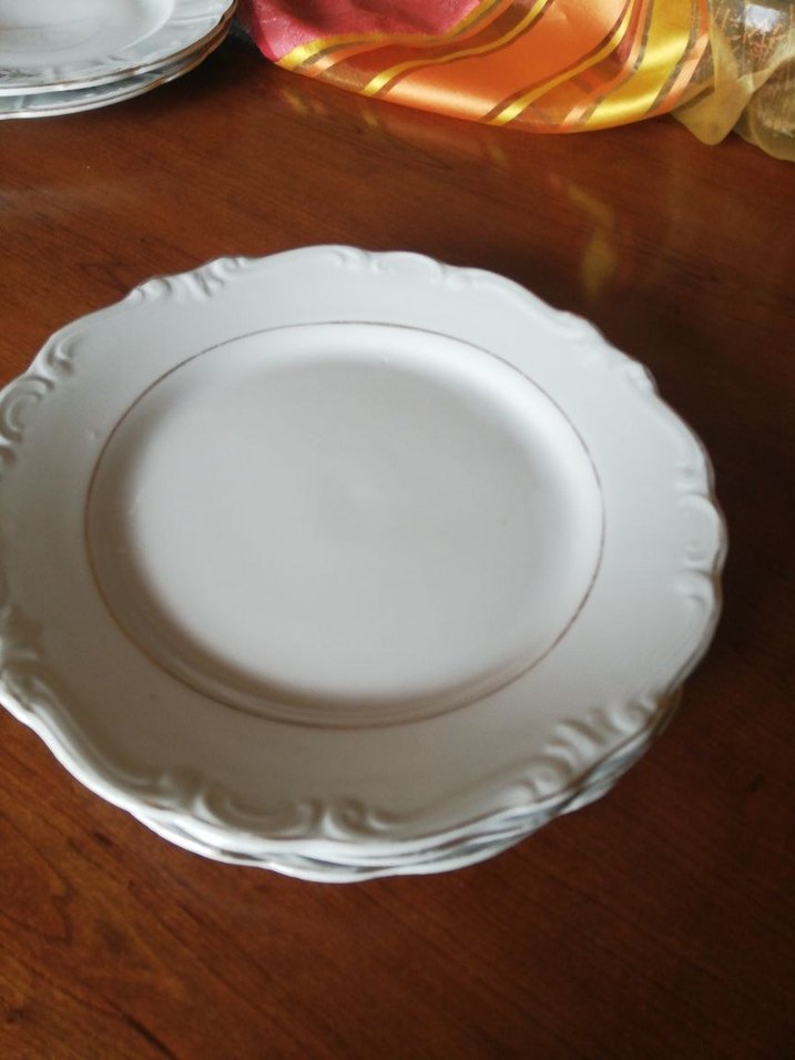 Beyaz Dekoratif tatlı Tabağı Seti - Görsel 3