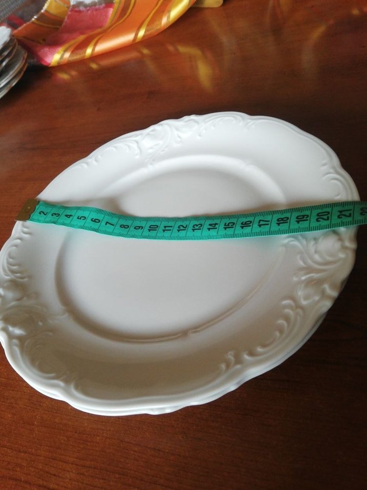 Beyaz Dekoratif tatlı Tabağı Seti - Görsel 5