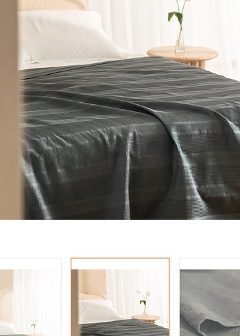 Düz yatak örtüsü pike - Görsel 6