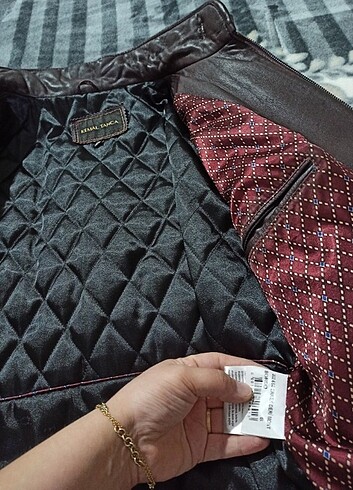 Kemal tanca erkek deri ceket S beden - Görsel 4