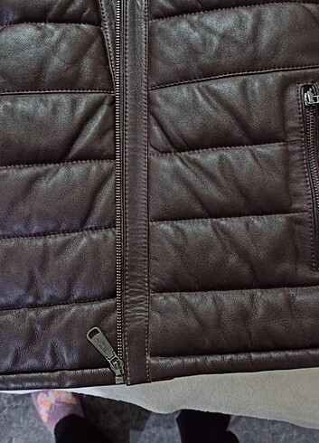 Kemal tanca erkek deri ceket S beden - Görsel 8