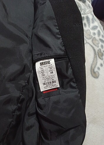 Erkek Kaşe Kaban S beden - Görsel 2