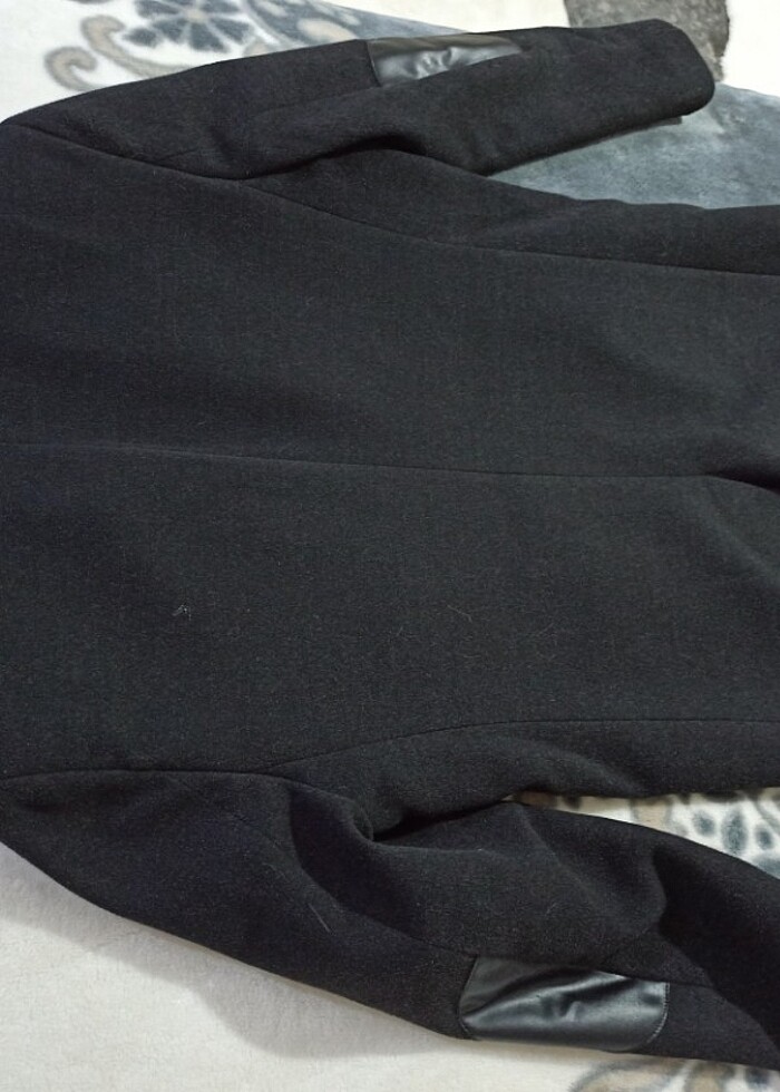 Erkek Kaşe Kaban S beden - Görsel 3