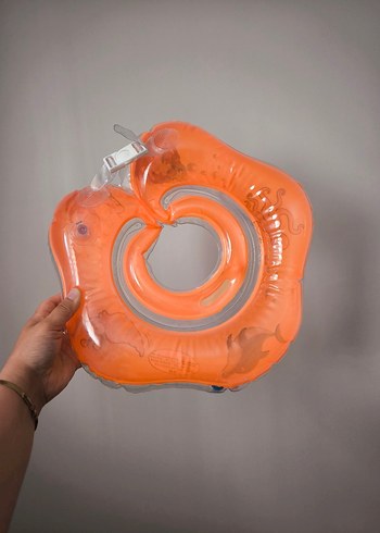 Bebekler için Turuncu Deniz-Havuz Boyun Can Simidi - Görsel 2