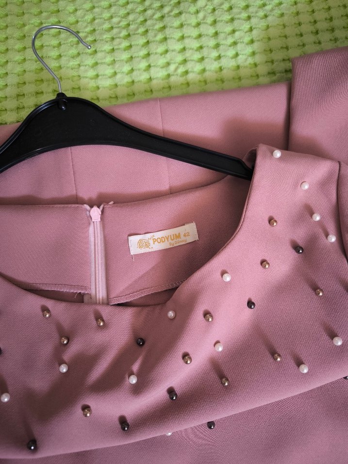 Pembe Elbise boncuklu fakir kol sıfır ürün - Görsel 3