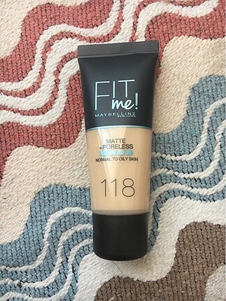 Maybelline fitme fondoten 118