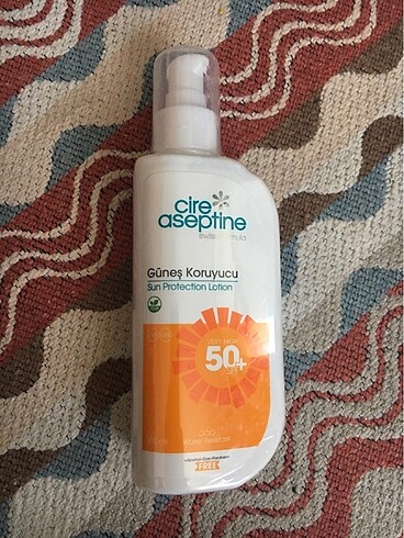 Cire aseptine 50+güneş koruyucu