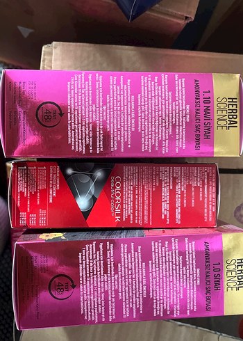 Amonyaksız Mavi Siyah Doğal Saç Boyası - Görsel 2