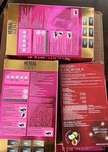 Amonyaksız Mavi Siyah Doğal Saç Boyası - Görsel 3