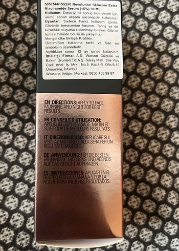 Revolution Niacinamide %15 Gözenek ve Leke Serumu - Görsel 3