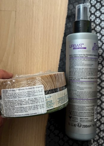 Organik Çay Ağacı Kil Maskesi ve Biotinli Saç Toniği - Görsel 2