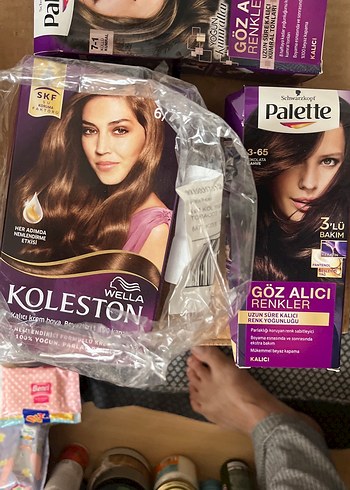 Wella Koleston Kalıcı Saç Boyası 6X/Palette Göz Alıcı Renkler - Görsel 2