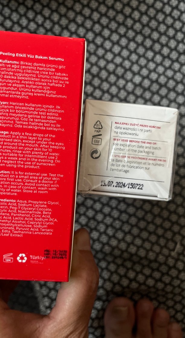 Peeling Losyonu ve Yüz Serumu - Görsel 4