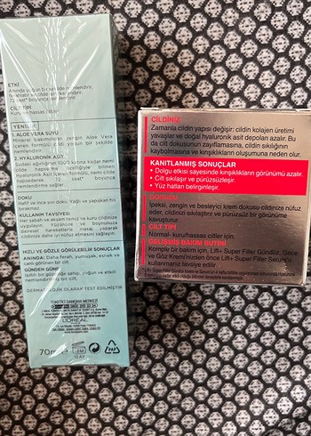 L'Oréal Aloe Vera Suyu Nem Terapisi & Diadermine Lift+ Gündüz K - Görsel 3