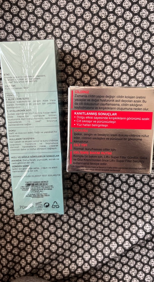 L'Oréal Aloe Vera Suyu Nem Terapisi & Diadermine Lift+ Gündüz K - Görsel 3