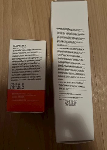 Derma Nepenthe 15% Vitamin C Serum ve arındırıcı tonik - Görsel 2