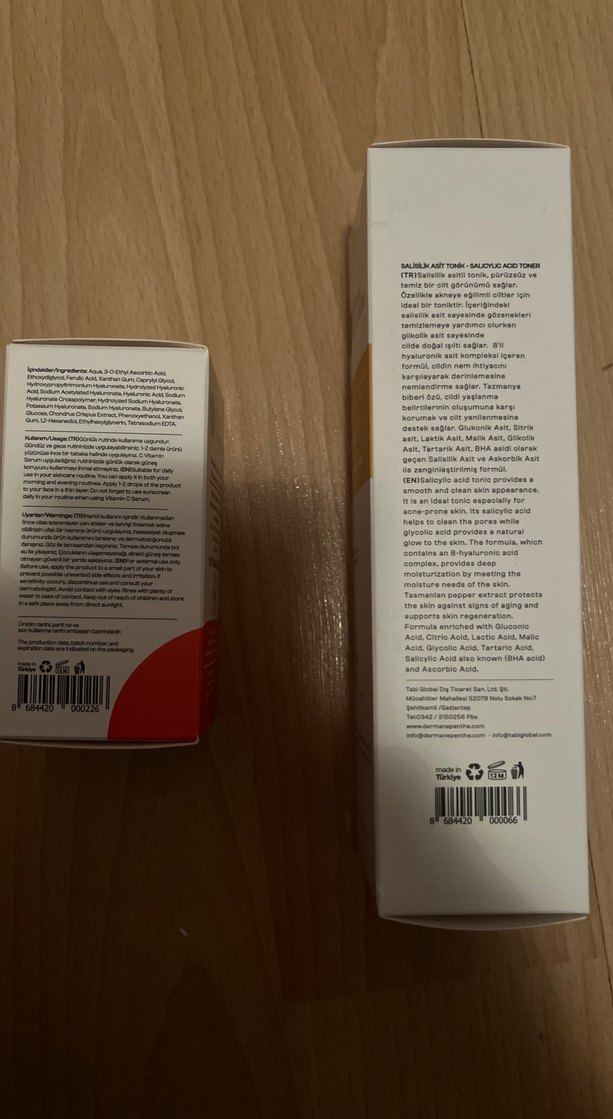 Derma Nepenthe 15% Vitamin C Serum ve arındırıcı tonik - Görsel 3