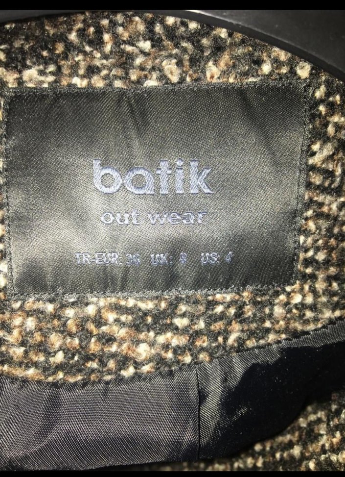 batik kadın kaban - Görsel 3