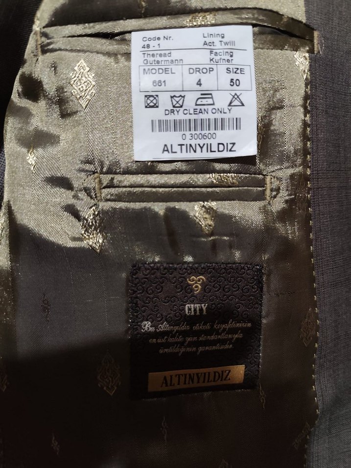 Altınyıldız marka Erkek Takım elbise - Görsel 2