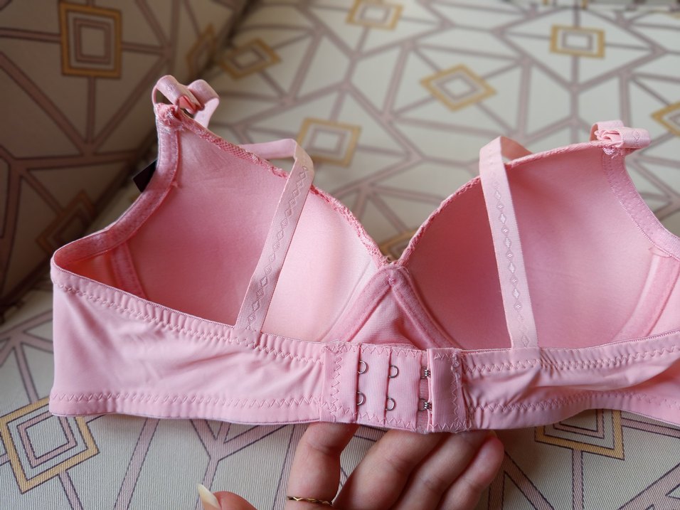 Pembe Dantel Detaylı Sütyen Takımı - Görsel 4