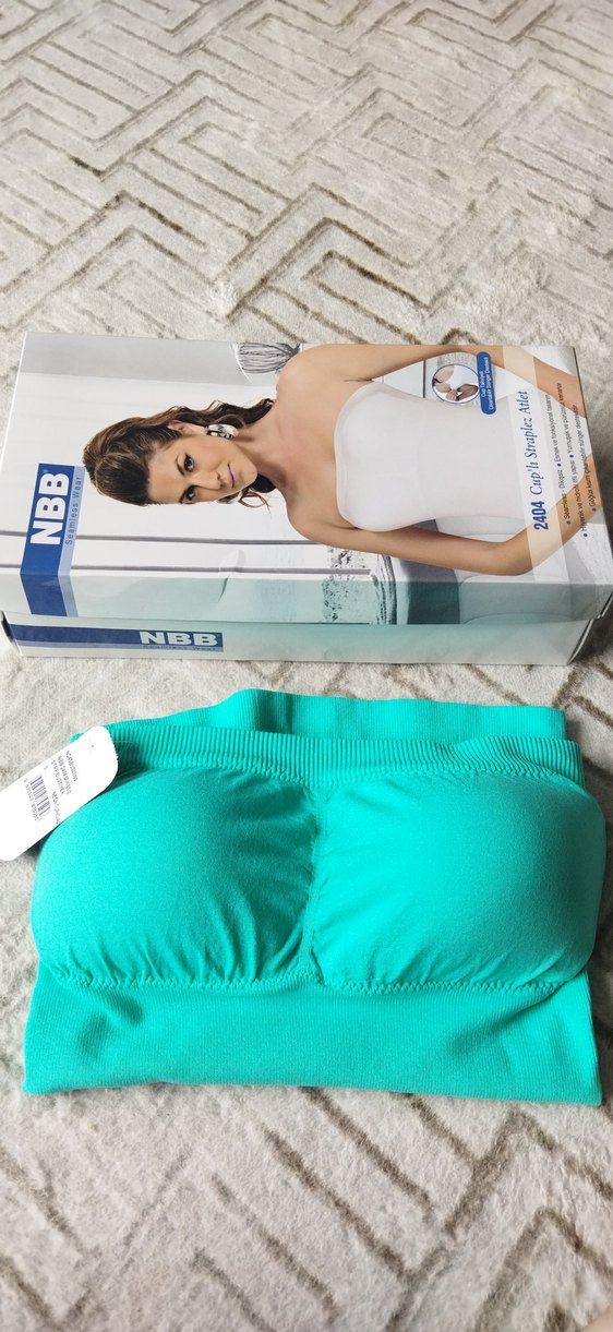 Turkuaz Desenli Midi Hamile ve Emzirme Atlet - Görsel 4