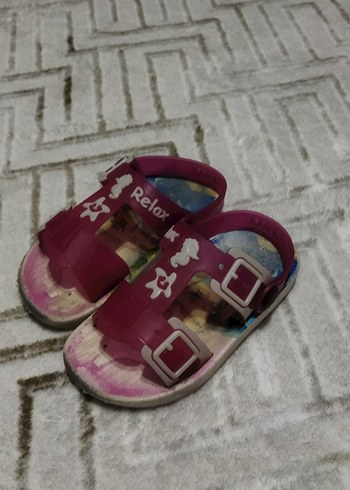 Diğer Kız Çocuk Pembe Bağlamalı Sandalet