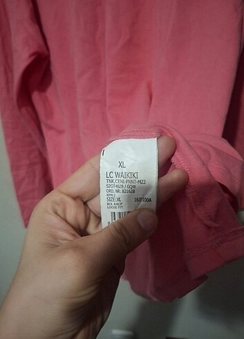 xl Beden pembe Renk LCW pembe tunik