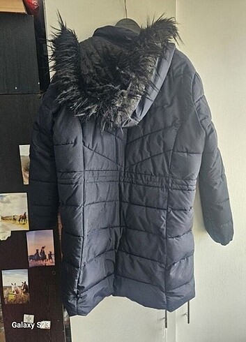 44 Beden lacivert Renk LCW lacivert uzun mont