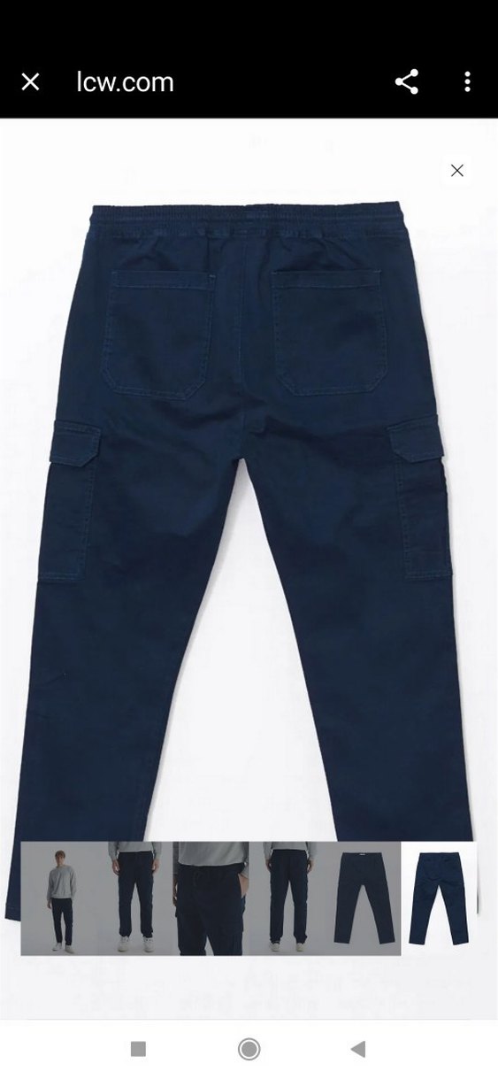 Xside lacivert pantolon - Görsel 3