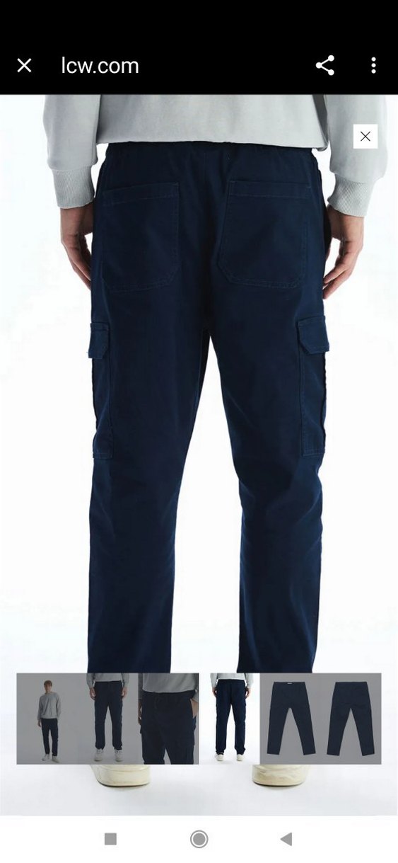 Xside lacivert pantolon - Görsel 5