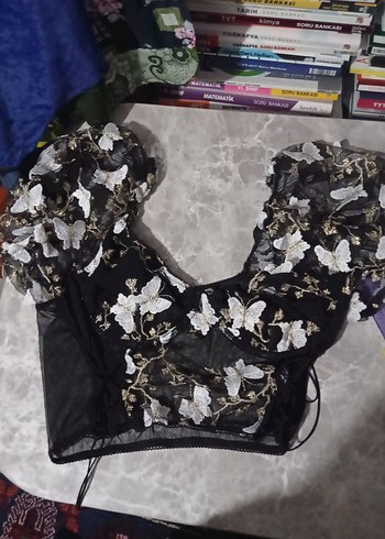 Shein kelebekli büstiyer - Görsel 4