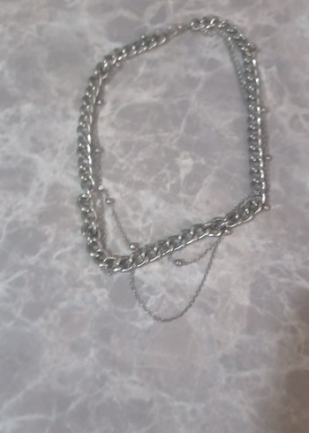 American Vintage Shein Agir Metal İkili Kolye