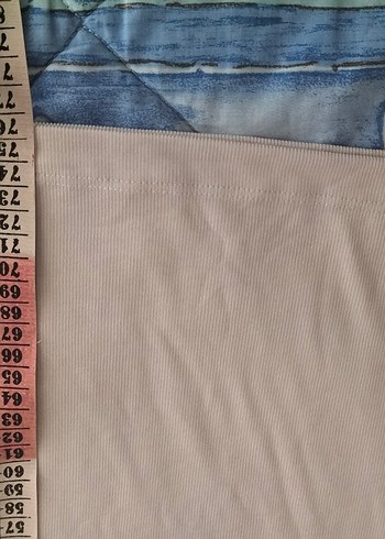 46 Beden beyaz Renk Gri kadın Kısa Kollu Tişört