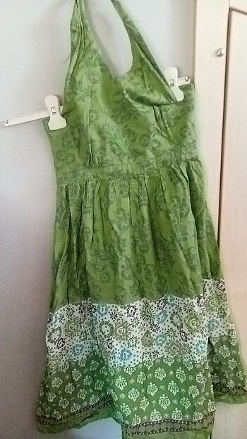 Diğer Yeşil elbise yazlık 