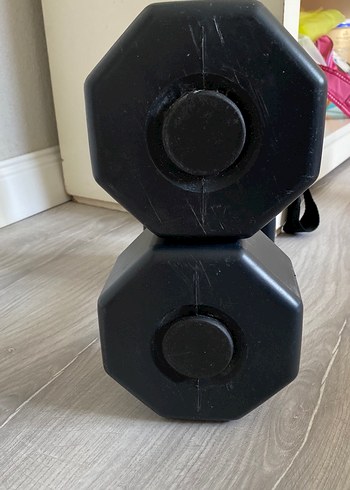 7 KG Siyah Dambıl Çift Seti