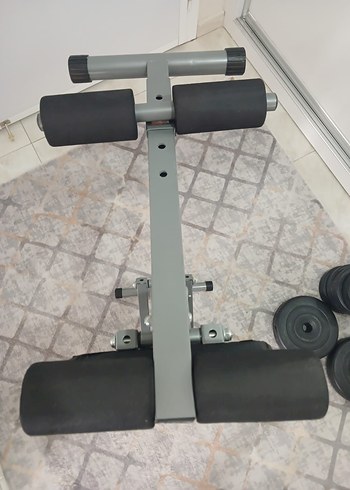  delta marka mekik spor sephası ve 20 kg dambıl