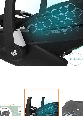 Maxi Cosi Tam Yatabilen Bebek Puseti - Görsel 4