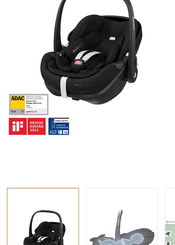 Maxi Cosi Tam Yatabilen Bebek Puseti - Görsel 2