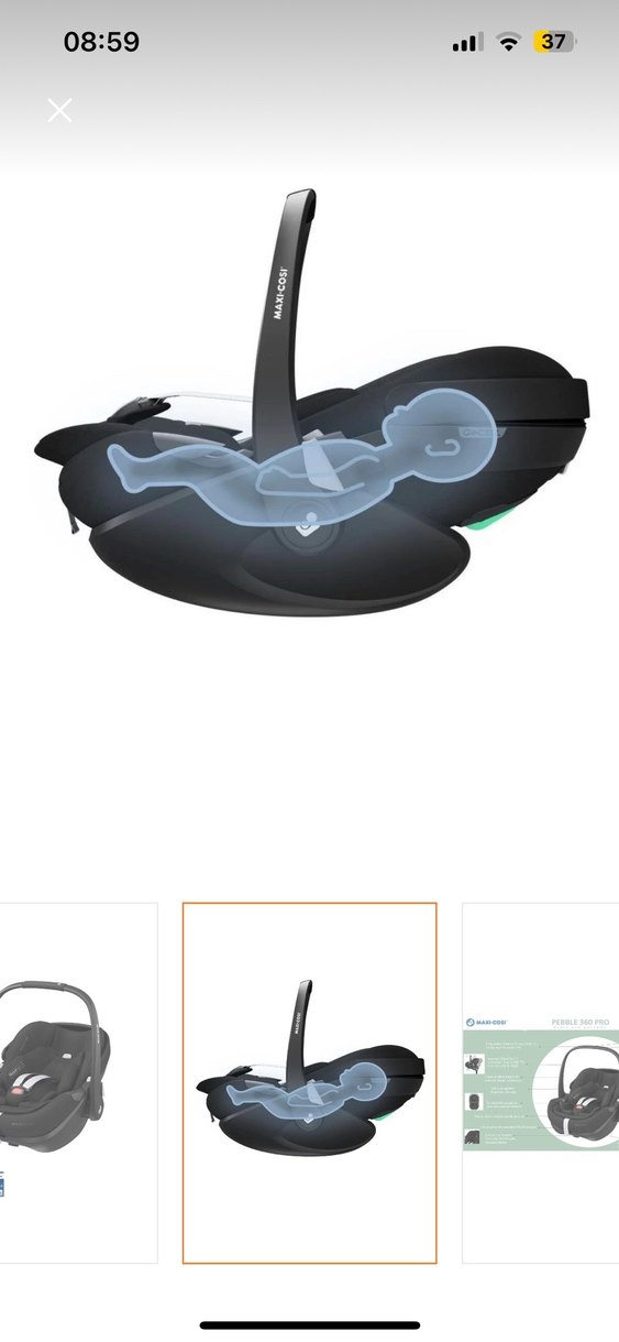 Maxi Cosi Tam Yatabilen Bebek Puseti - Görsel 5