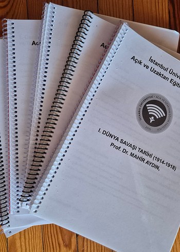 Auzef tarih 4.sınıf bahar dönemi pdf leri